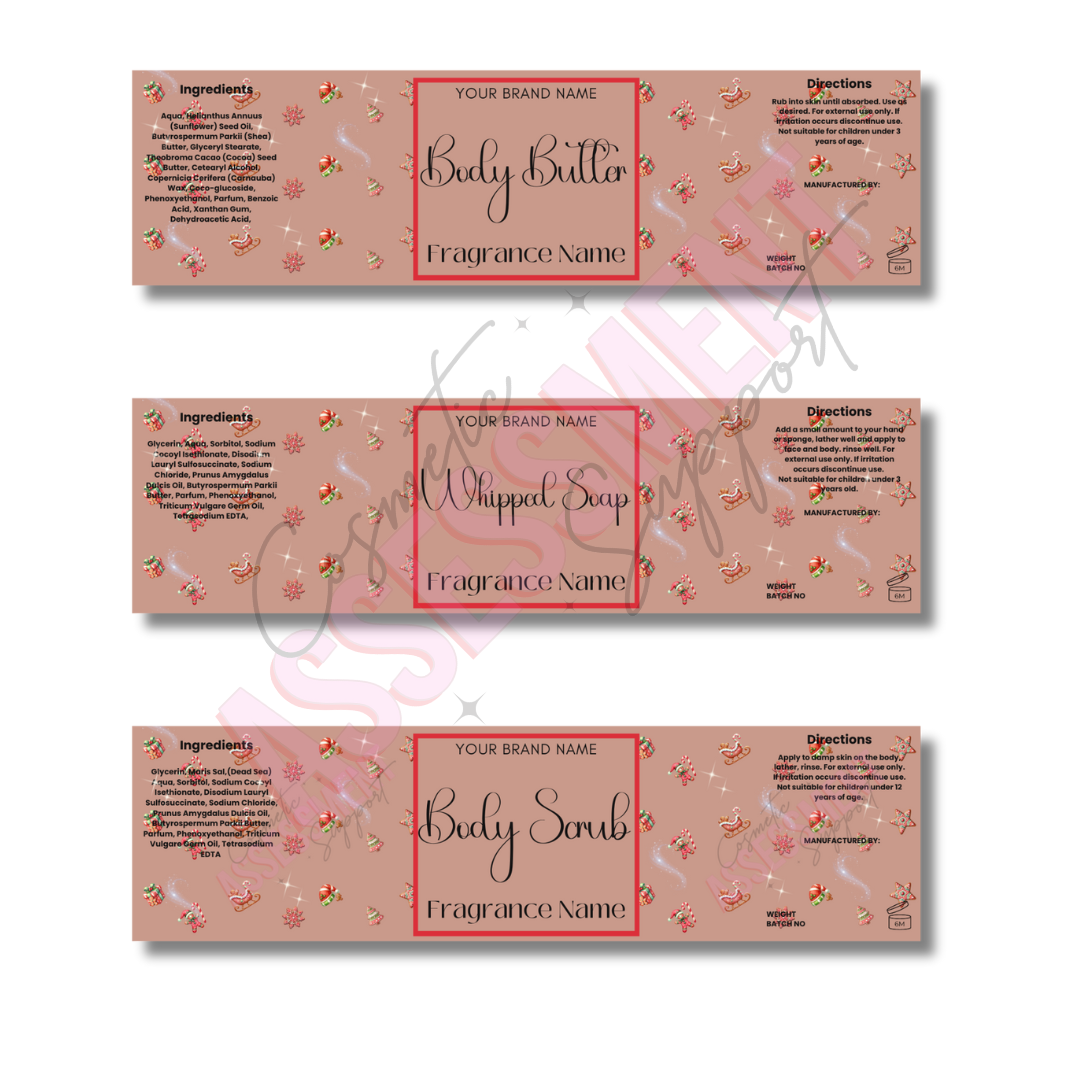 Christmas Digital Labels