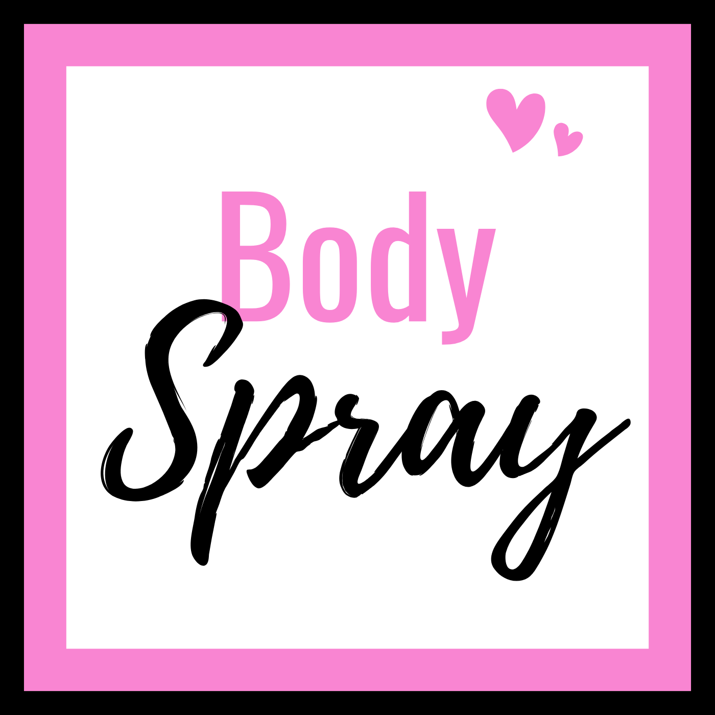 Body Spray (Non Alcohol) Cosmetic Assessment Support