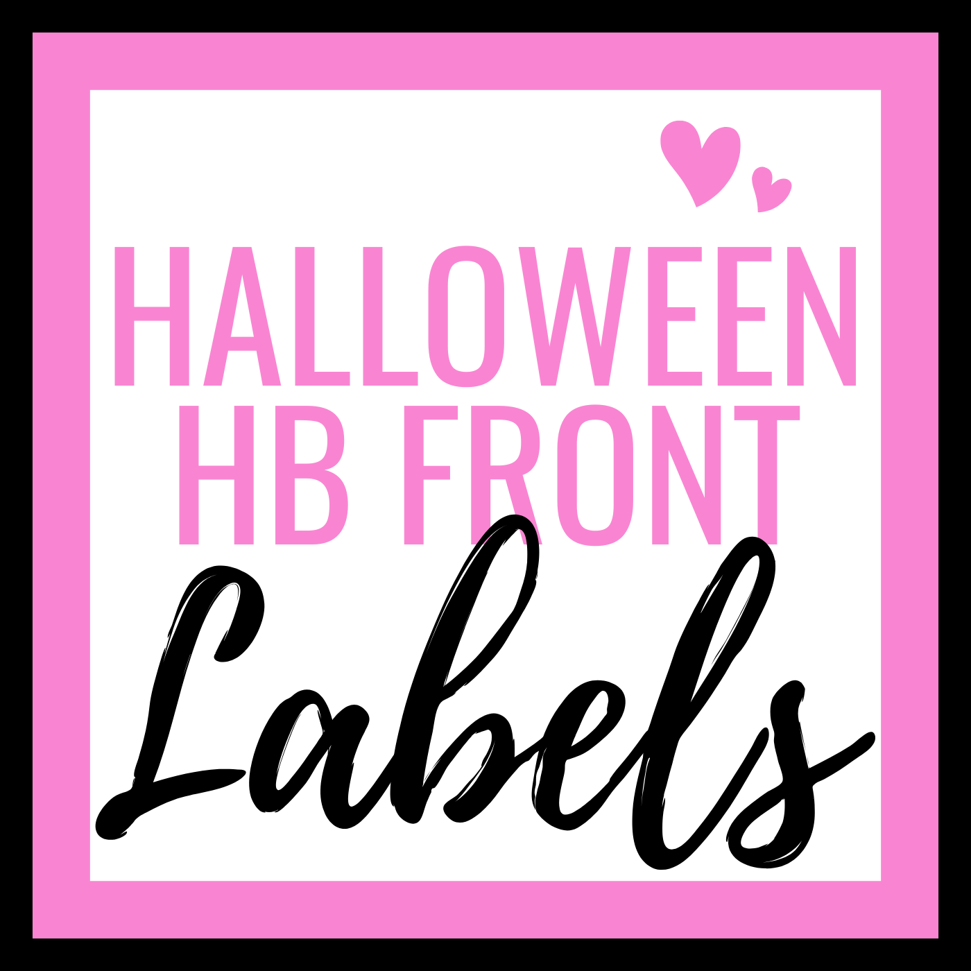 Halloween HB Front Sticker (Digital)