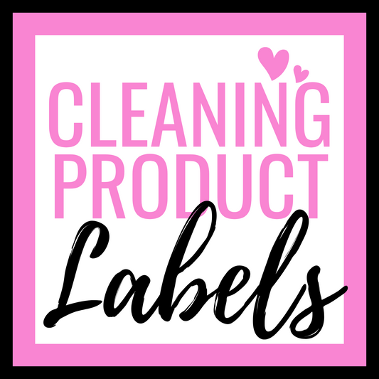 Cleaning Product Labels