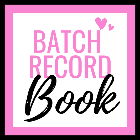 Batch Record Book